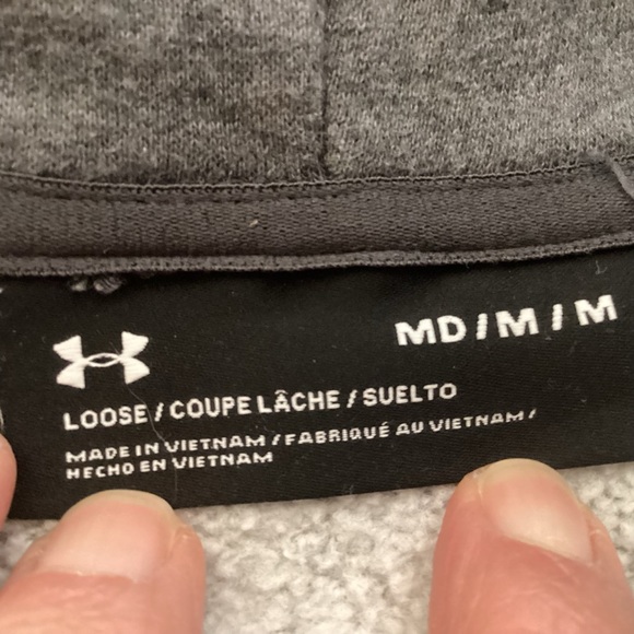 Under Armour Stockton University Hoodie mens size medium - Picture 6 of 6